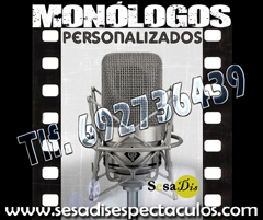 monologos personalizados